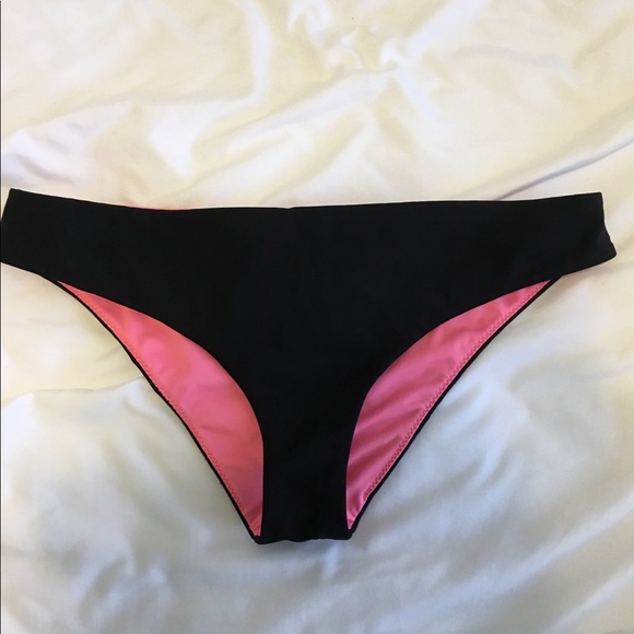 victoria secret black bikini bottoms